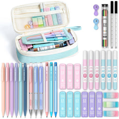 Four Candies estuche frontal azul mostrando organización y portabilidad