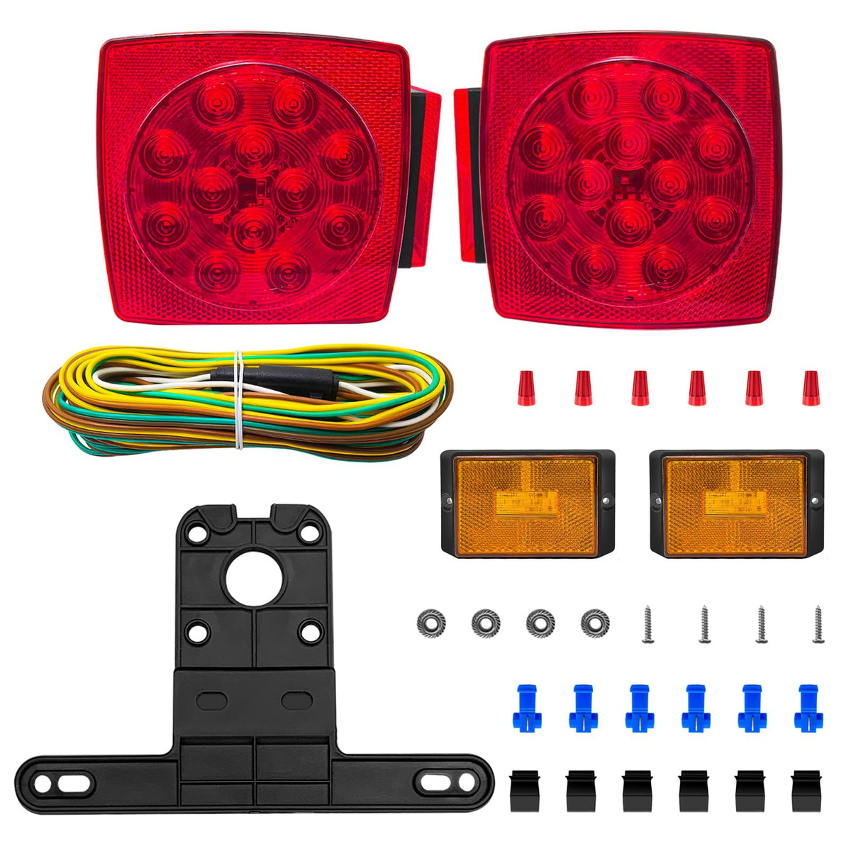 fouwick frontal del kit luces LED mostrando diseño frontal y visibilidad