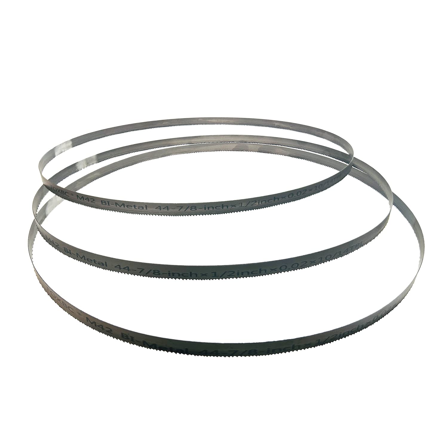 FOXBC cuchilla extendida 44-7/8 pulg mostrando longitud exacta
