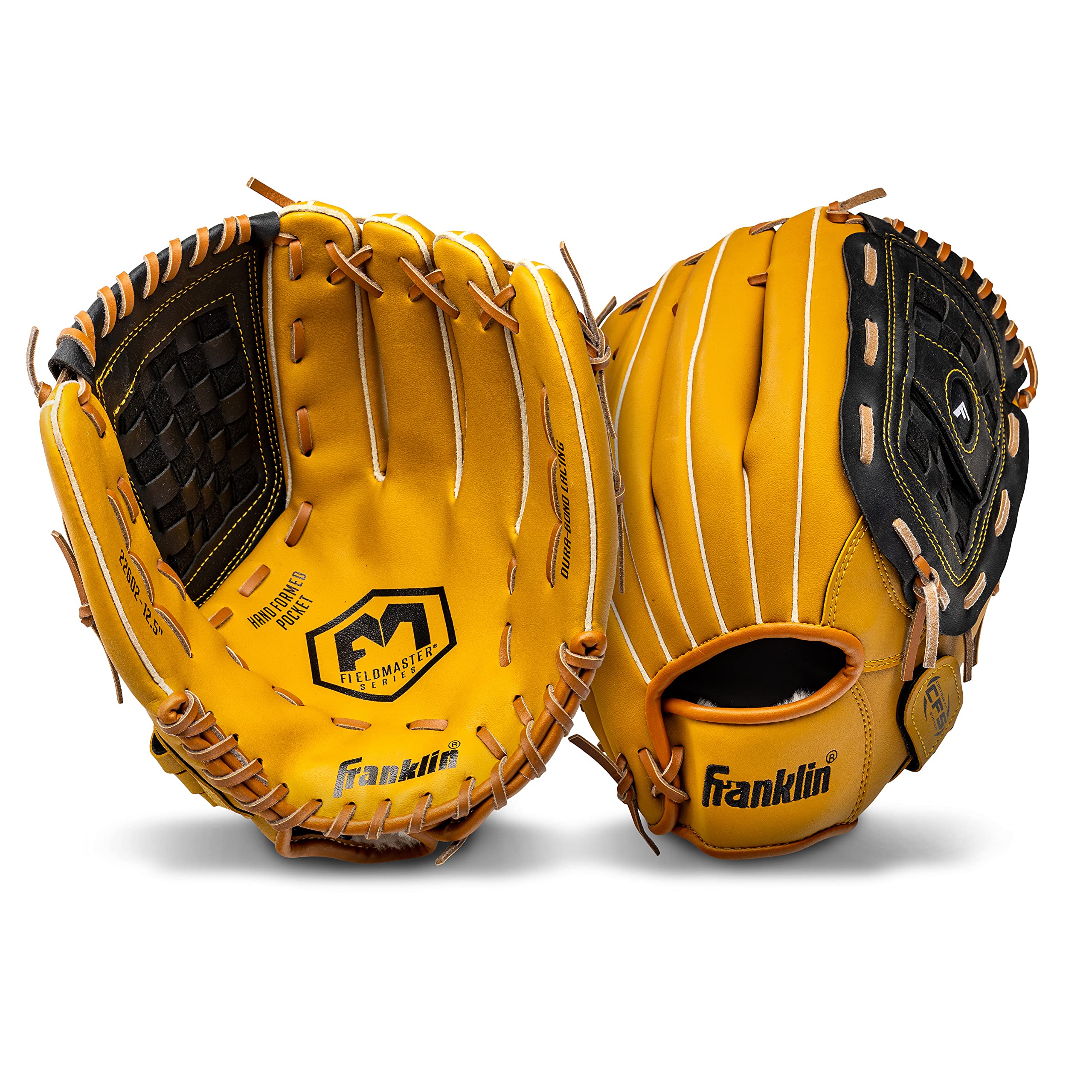 Franklin Sports bolsillo preformado para facilitar atrapadas desde primeras prácticas