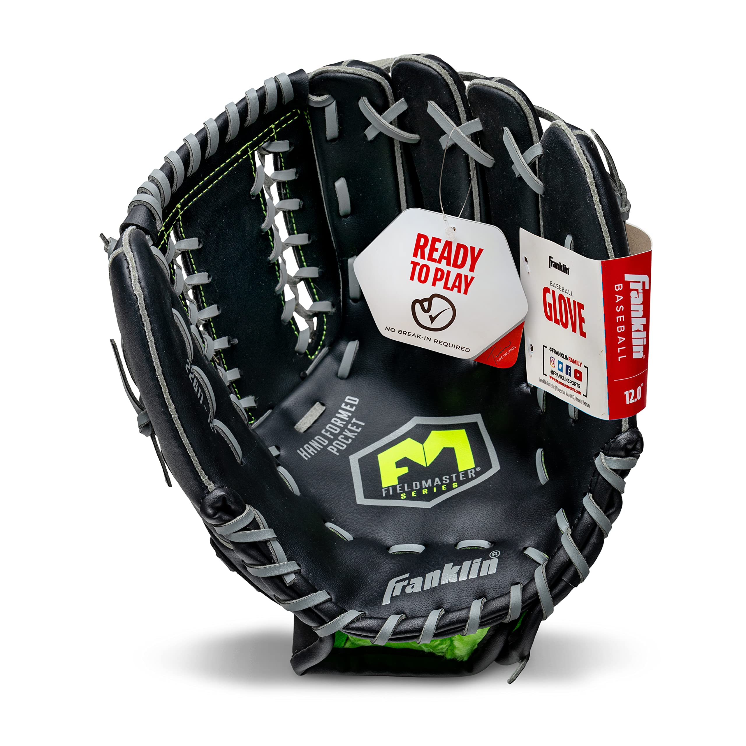 Franklin Sports lifestyle shot on field illustrating game-ready performance