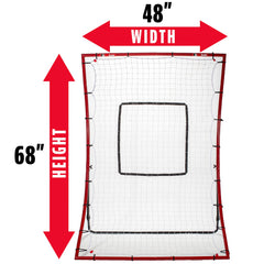 Franklin Sports steel frame close-up showing durable construction and support