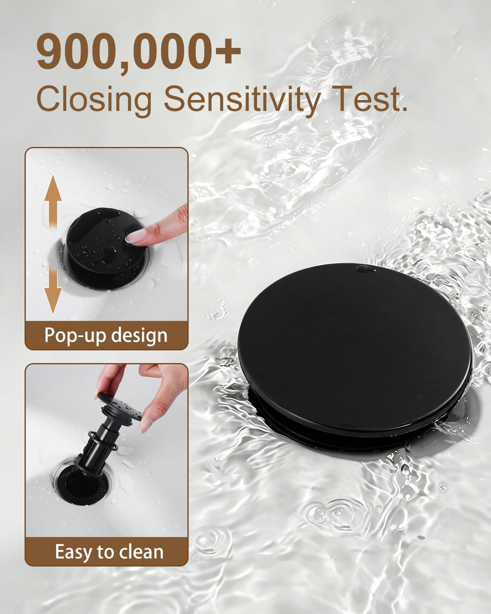 Fransiton latiguillos incluidos para instalación rápida sin pieza extra