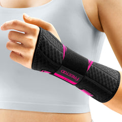 FREETOO vista frontal del empaque rosa que destaca talla S/M
