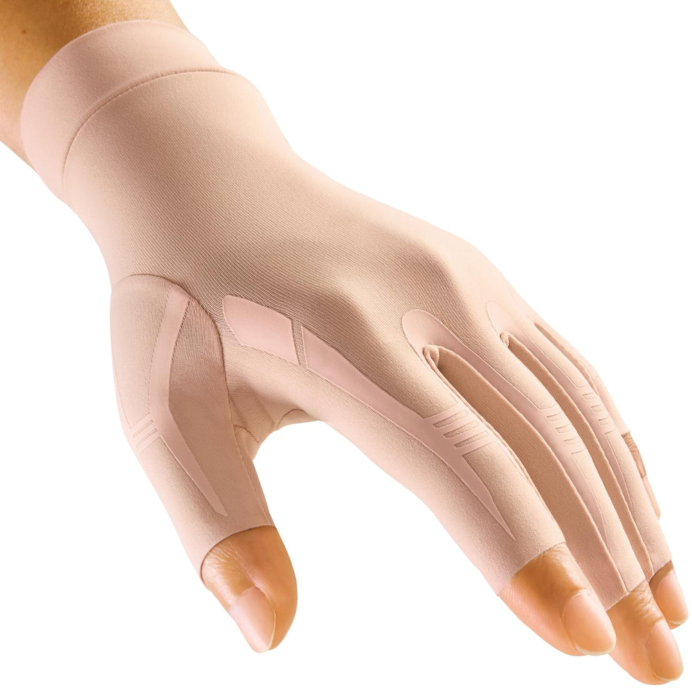 FREETOO vista frontal de los guantes mostrando ajuste y cobertura completa para soporte