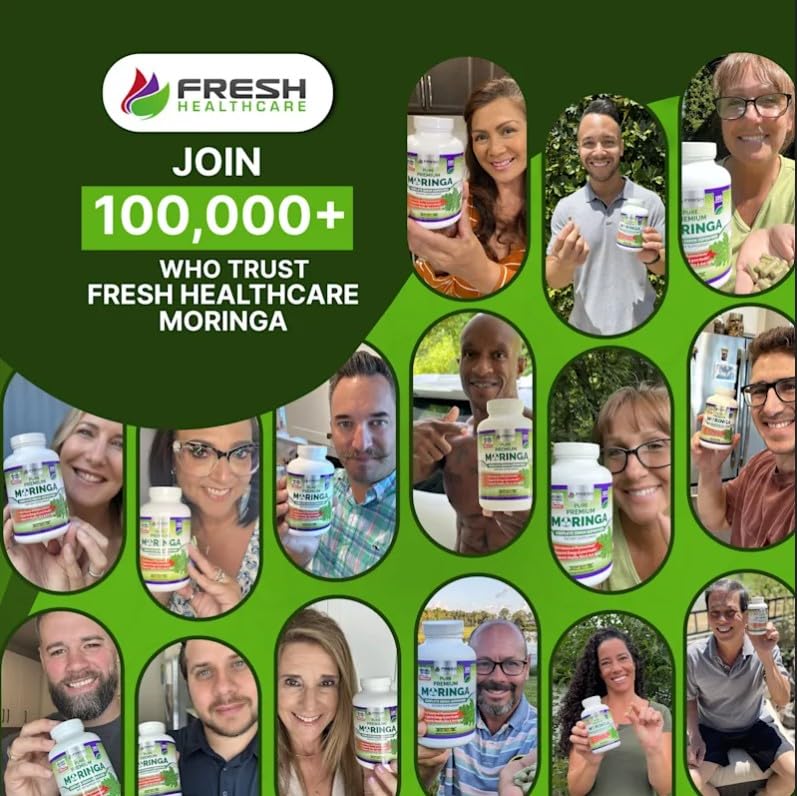 FRESH HEALTHCARE cápsulas detalladas mostrando tamaño fácil de tragar