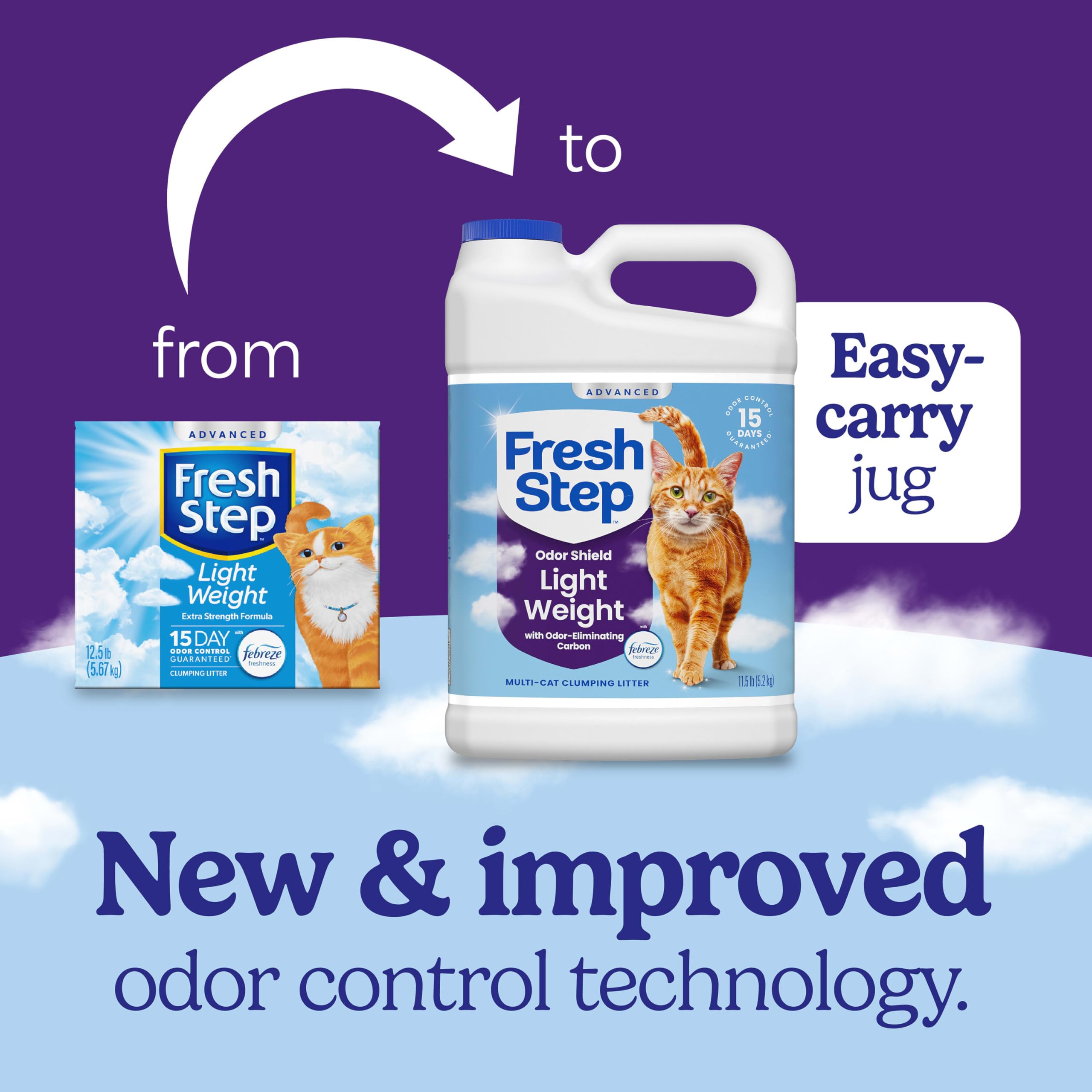 Fresh Step textura granular que facilita aglomerados firmes