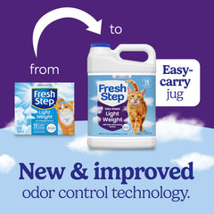 Fresh Step textura granular que facilita aglomerados firmes