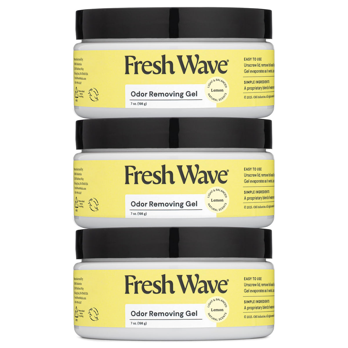 Fresh Wave gel limón envase frontal mostrando presentación práctica