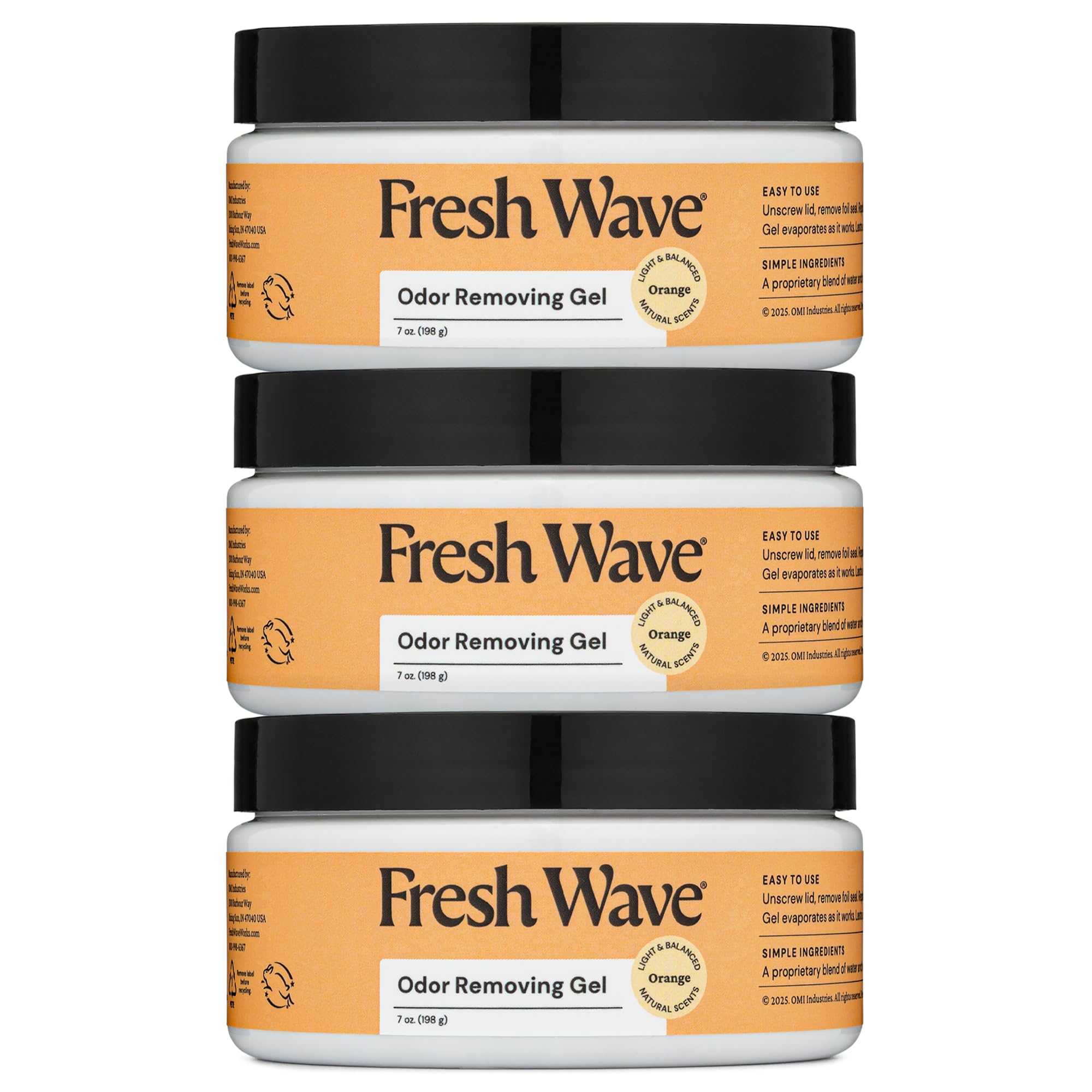 Fresh Wave envase frontal mostrando la etiqueta y beneficio de neutralizar olores