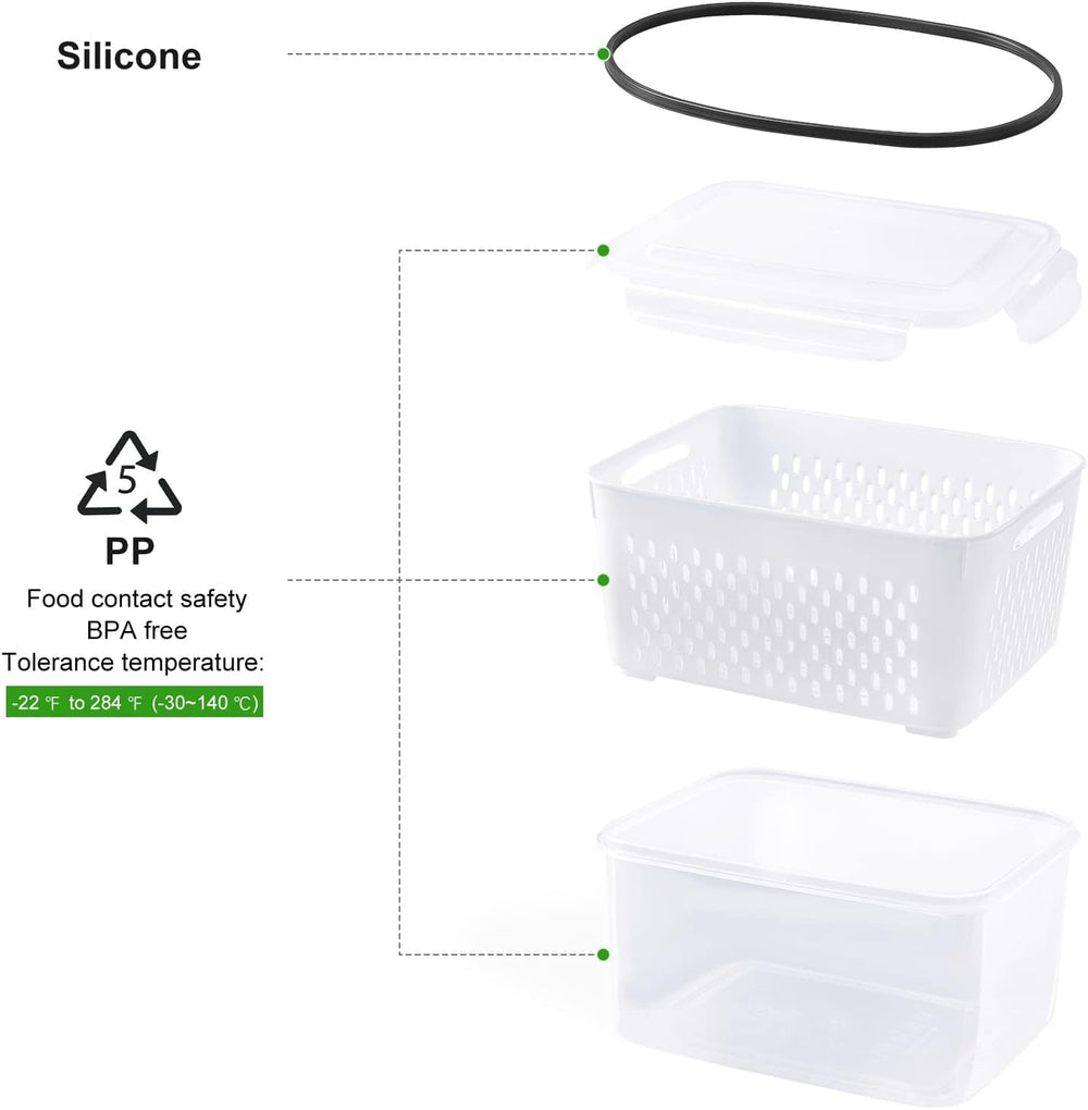 Freshmage etiqueta material PP seguro, apto para alimentos y lavavajillas
