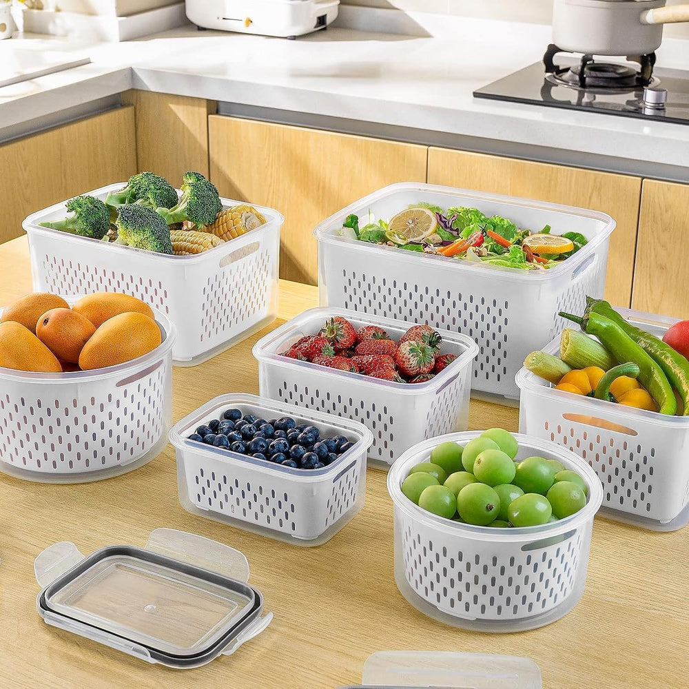 Freshmage mini recipiente con arándanos para porciones pequeñas