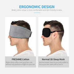 FRESHME uso lateral sobre almohada que evita presión incómoda