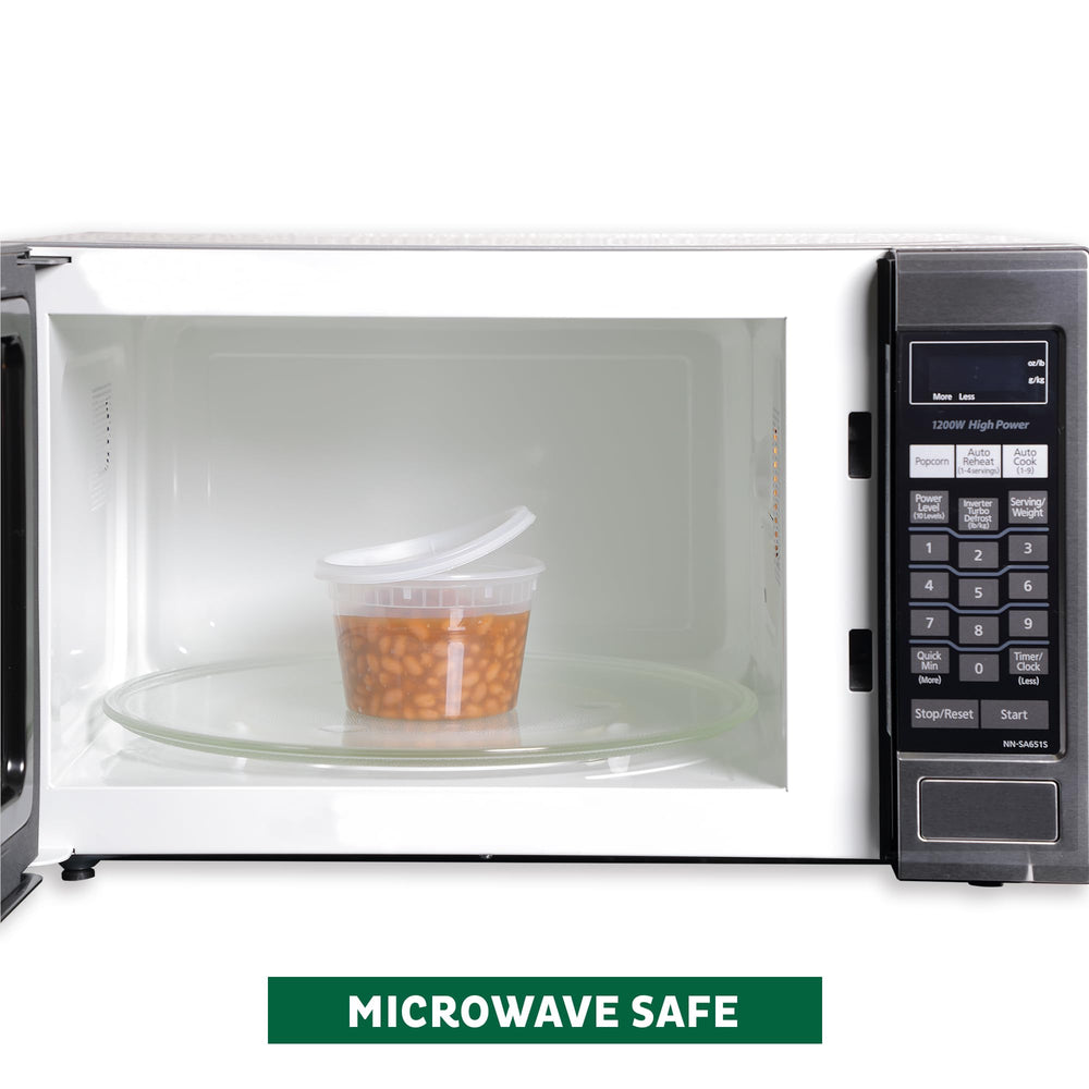 Freshware primer plano de tapa con cierre hermético que evita derrames