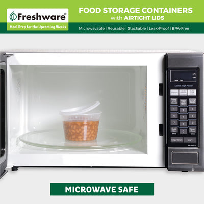 Freshware envase con sopa listo para microondas recalentado de forma segura