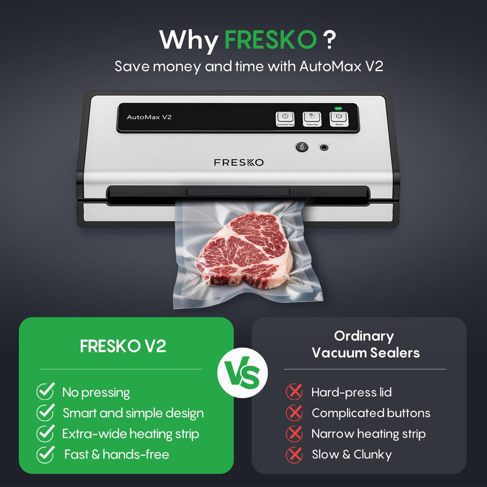 FRESKO starter kit with pre-cut bags and accessories for instant setup
