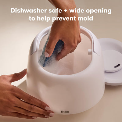 Frida humidificador tanque abierto para limpieza rápida y segura