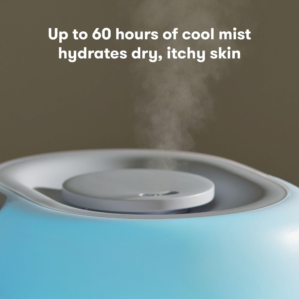 Frida humidificador en uso en habitación creando ambiente calmado