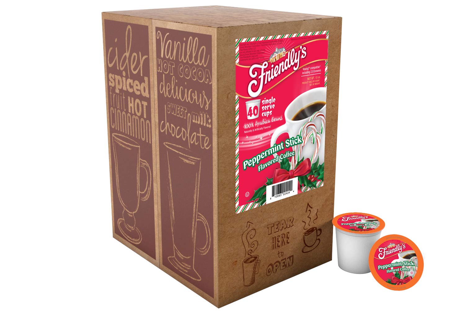 Friendly's primer plano de una cápsula K-Cup, detalle que garantiza extracción limpia