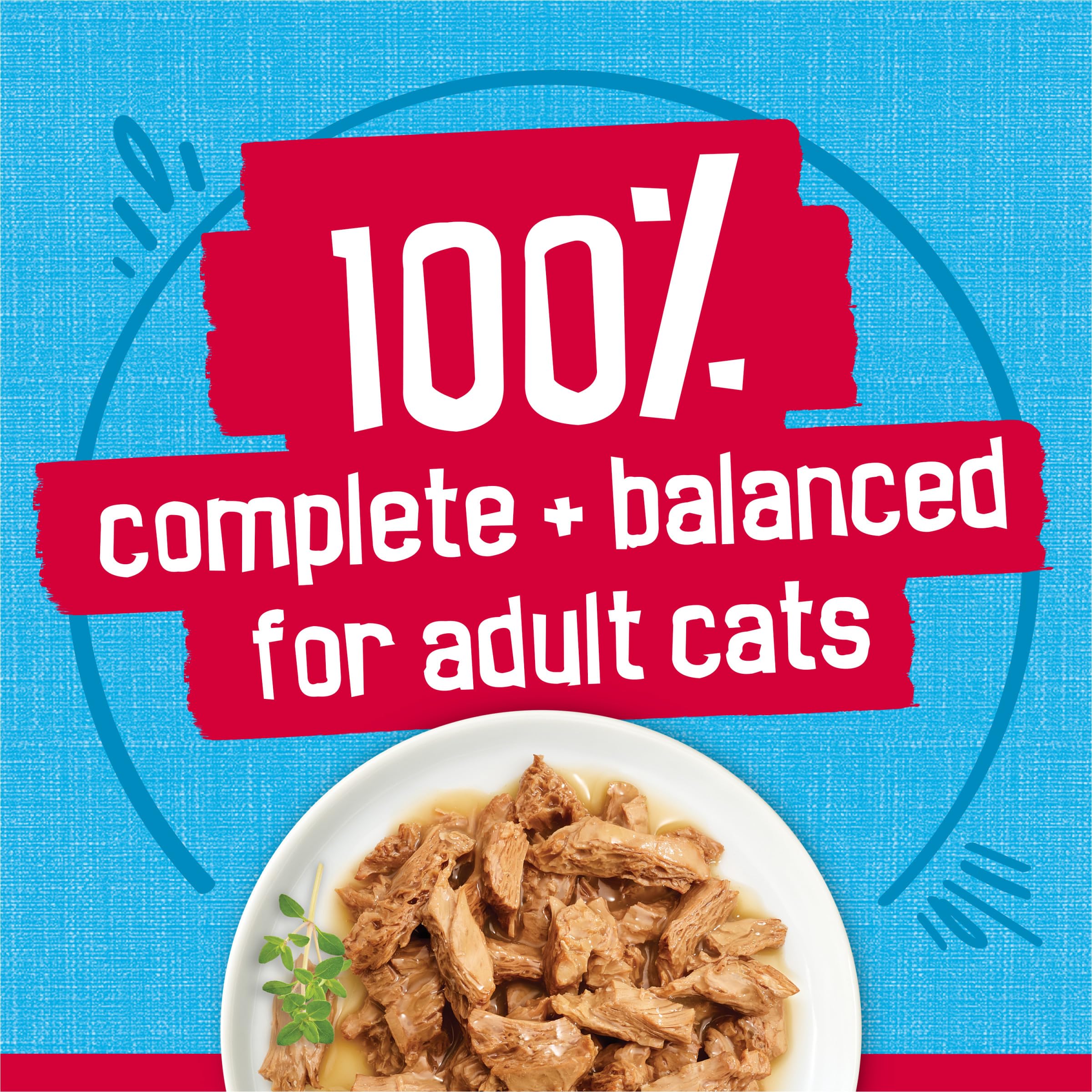 Friskies pack de 24 latas listo para almacenamiento y ahorro