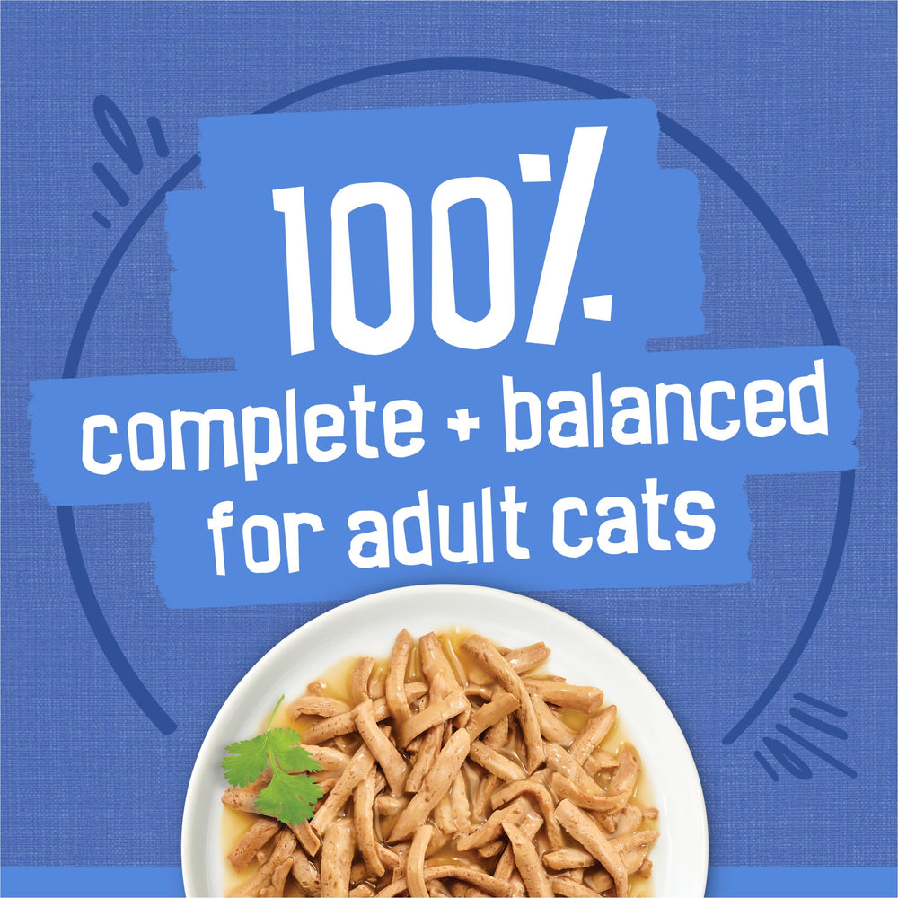 Friskies etiqueta con información nutricional para revisar ingredientes y calorías
