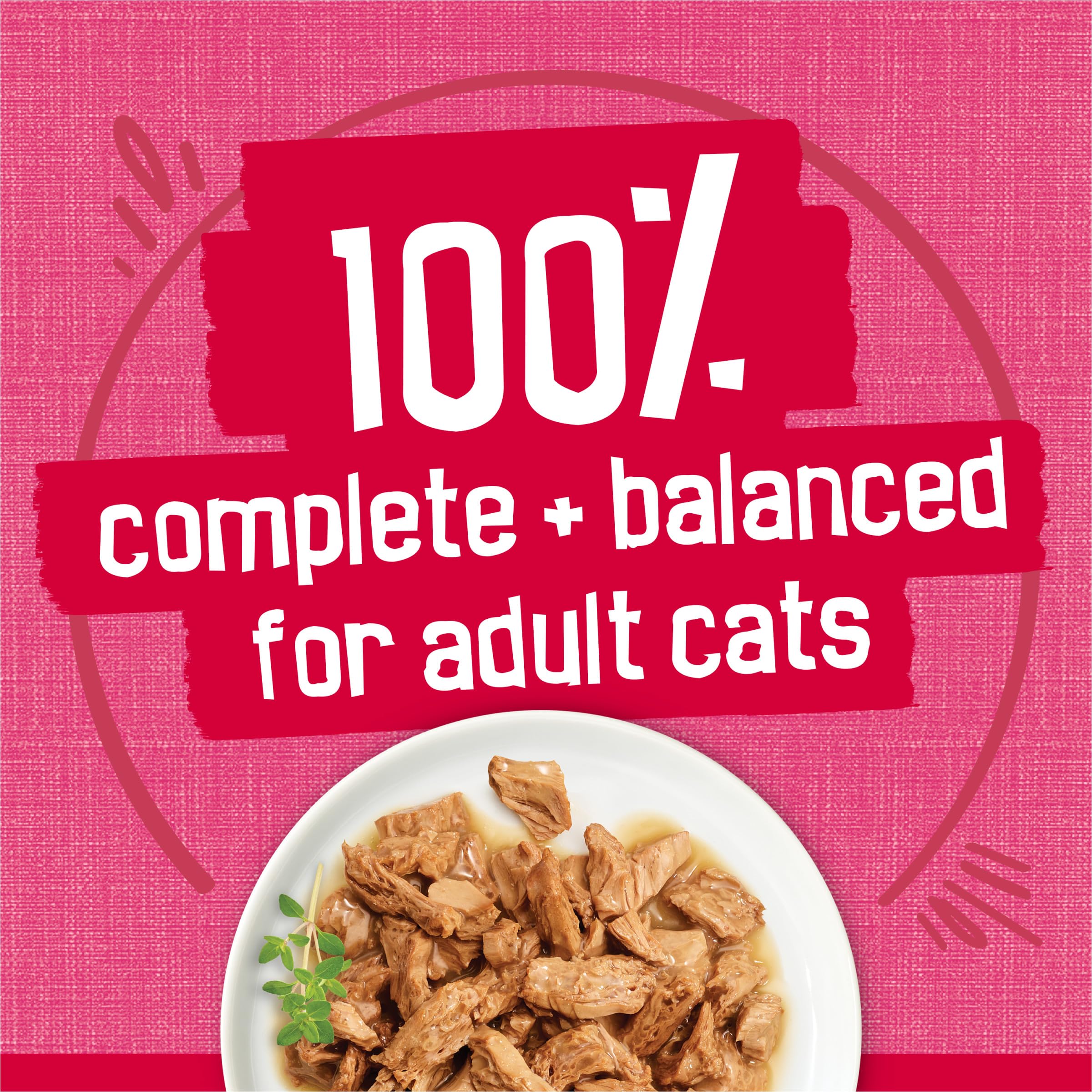 Friskies etiqueta nutricional en lata con información de vitaminas