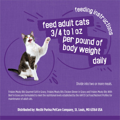 Friskies lata reciclable destacando envase sostenible y manejo responsable