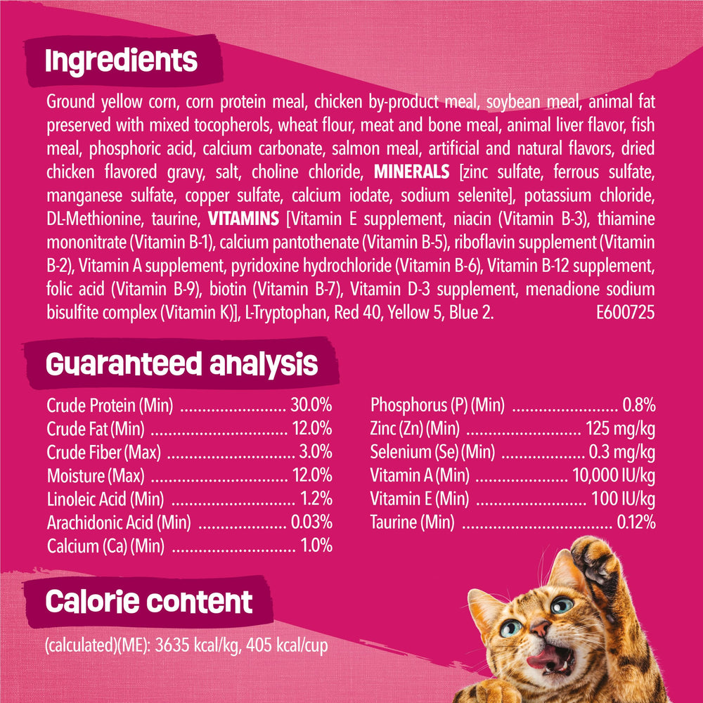 Friskies comparación de porción con manos para visualizar tamaño y cantidad