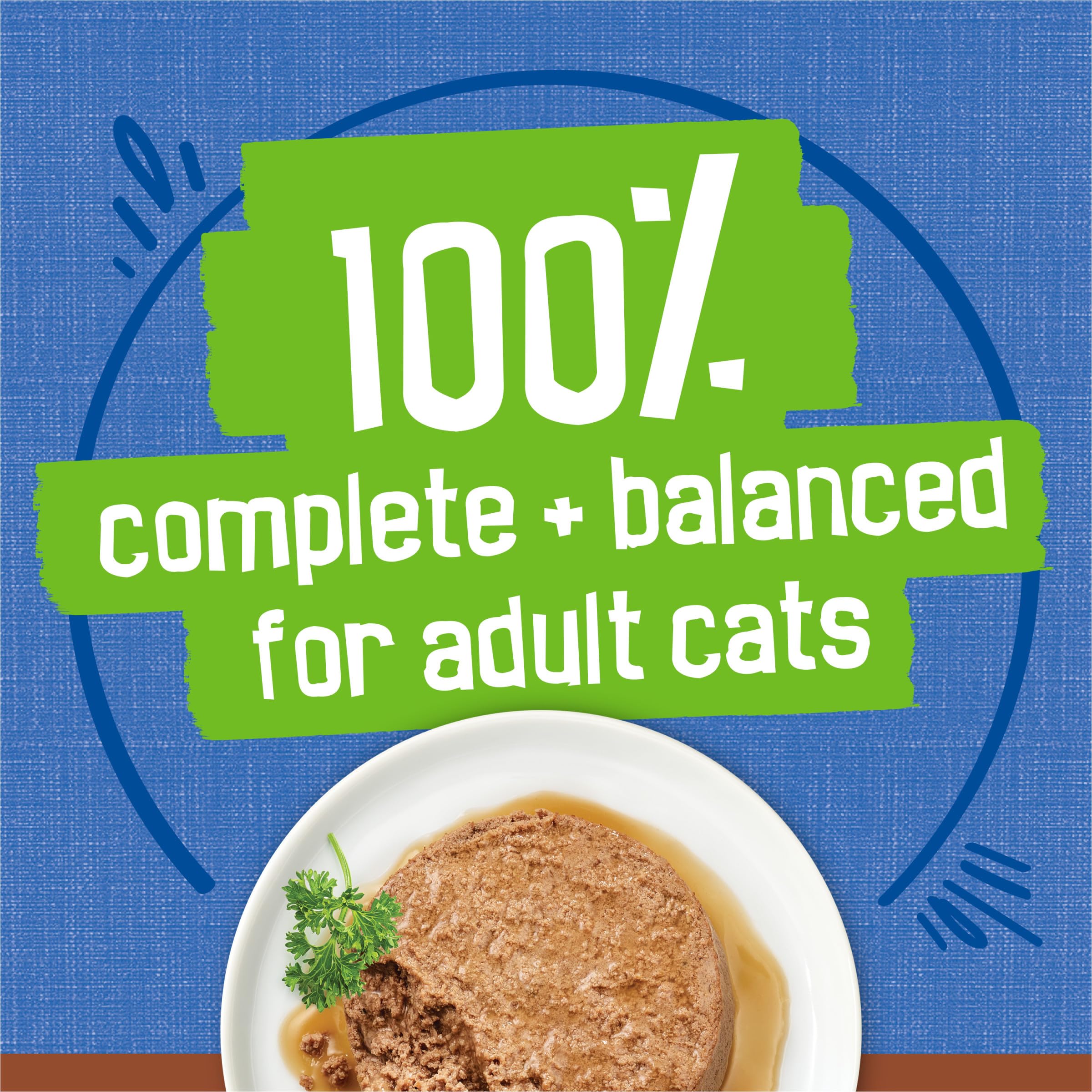 Friskies can label and nutrition panel visible for ingredient and feeding information