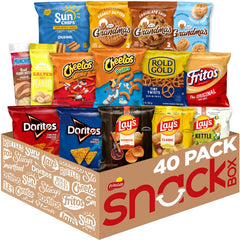 Frito Lay frente del paquete mostrando variedad y porciones individuales