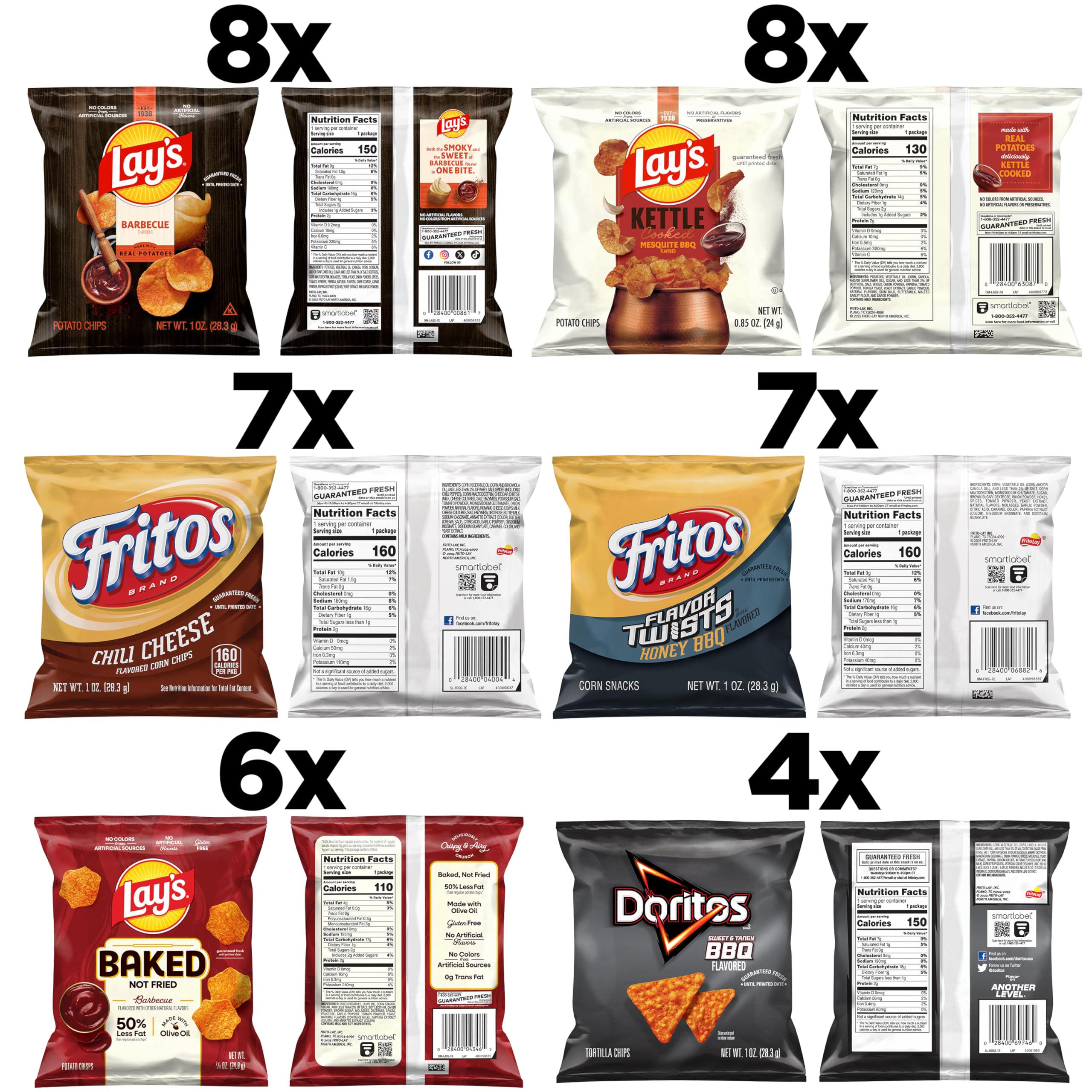 Frito Lay Lay’s Barbecue bag close-up showing crisp texture and smoky flavor benefit