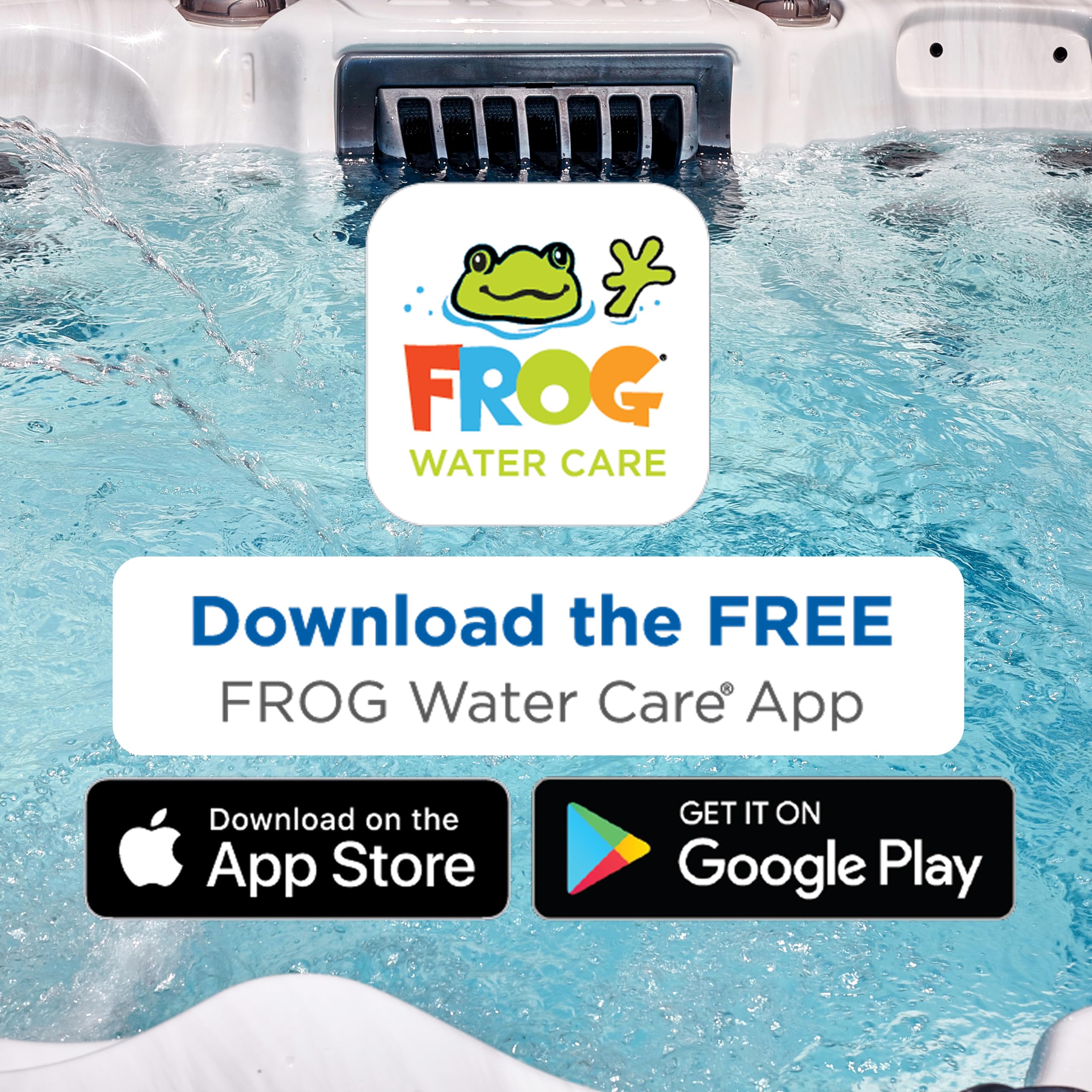 FROG Maintain agua clara en hot tub tras tratamiento, mejora visual del agua