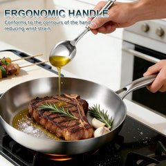 Fruikit saucepan with matching lid detail showing secure seal and ergonomic handle