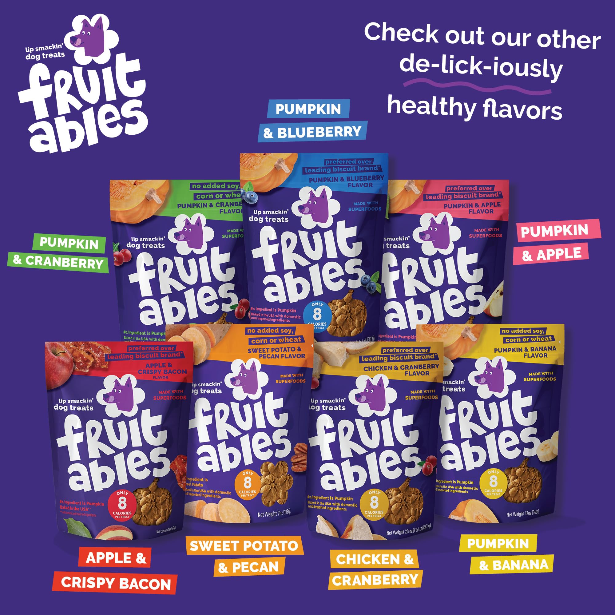 Fruitables etiqueta con ingredientes visibles, confianza por ingredientes reales