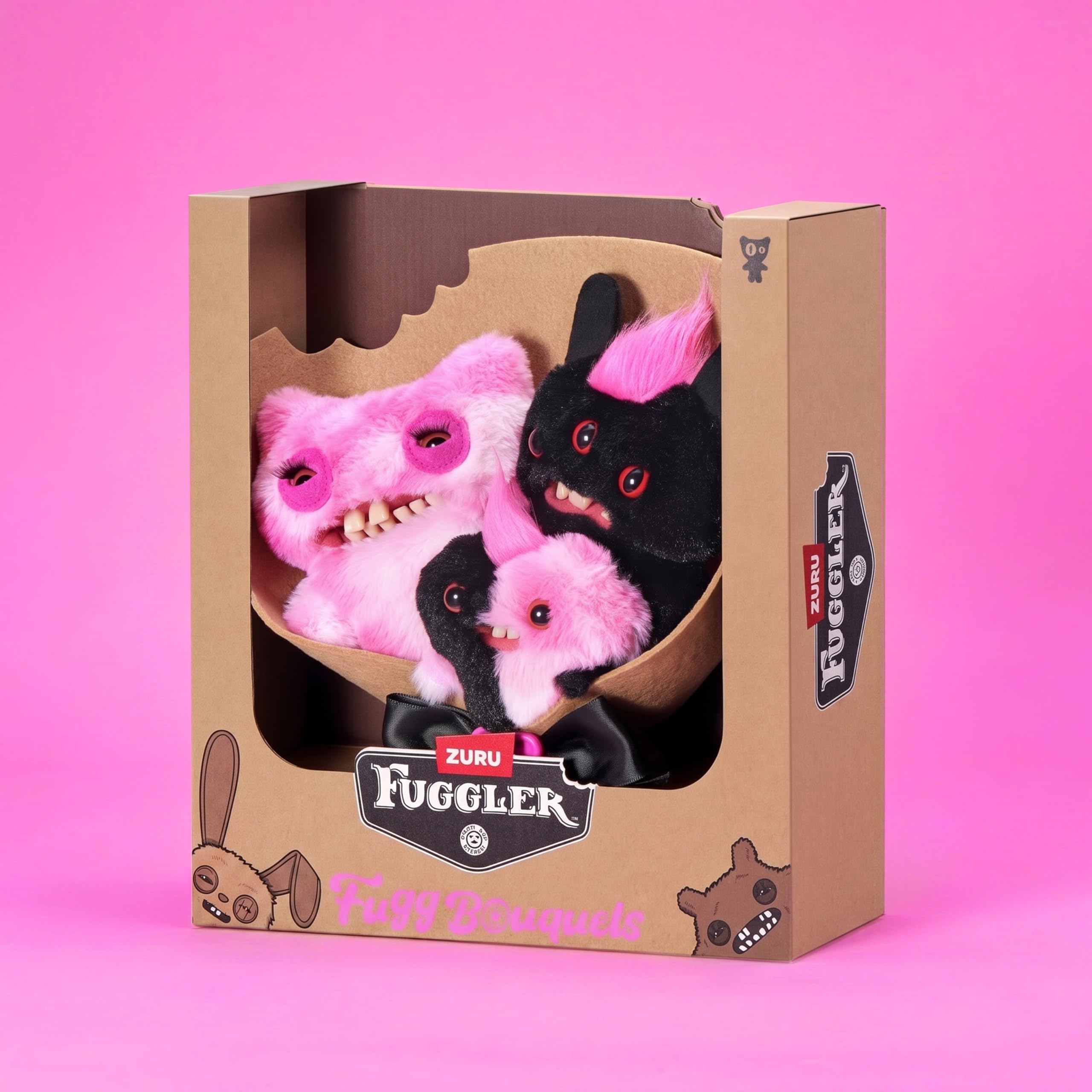 Detalle de dientes humanos de Fuggler que añade humor grotesco y carácter