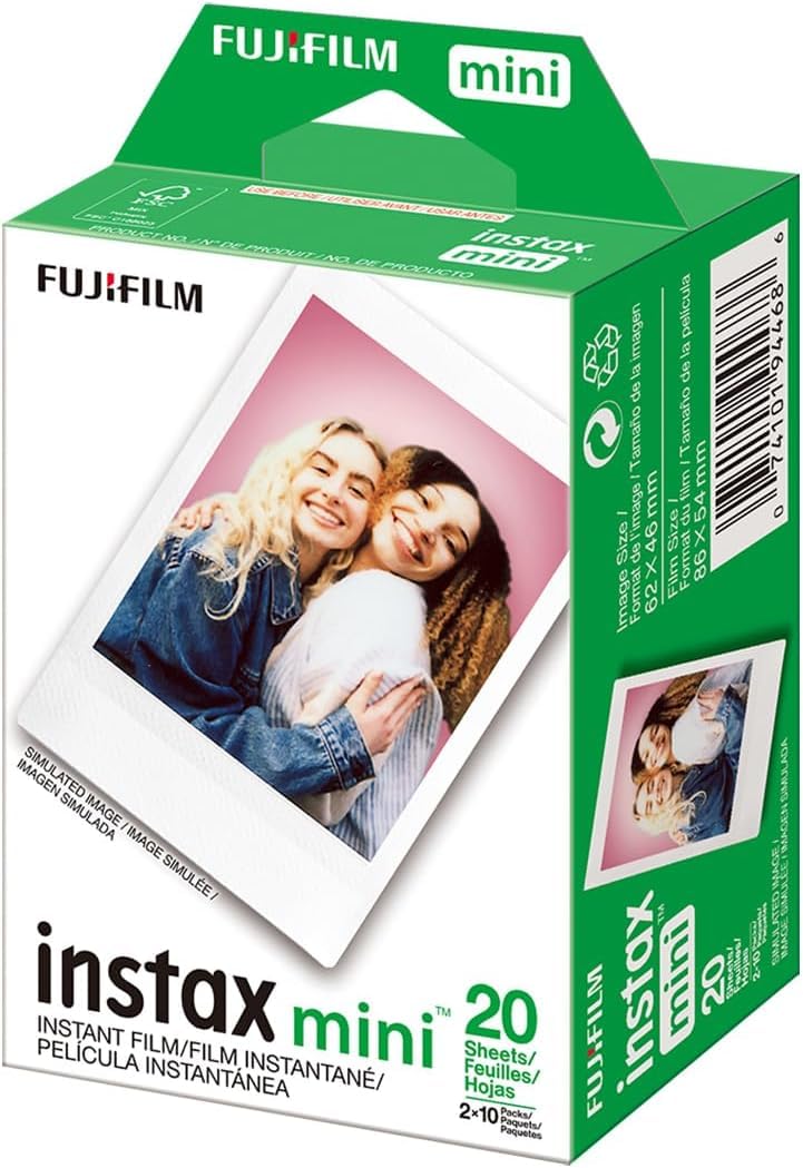 Fujifilm Instax mini foto impresa que demuestra colores vivos y definición instantánea