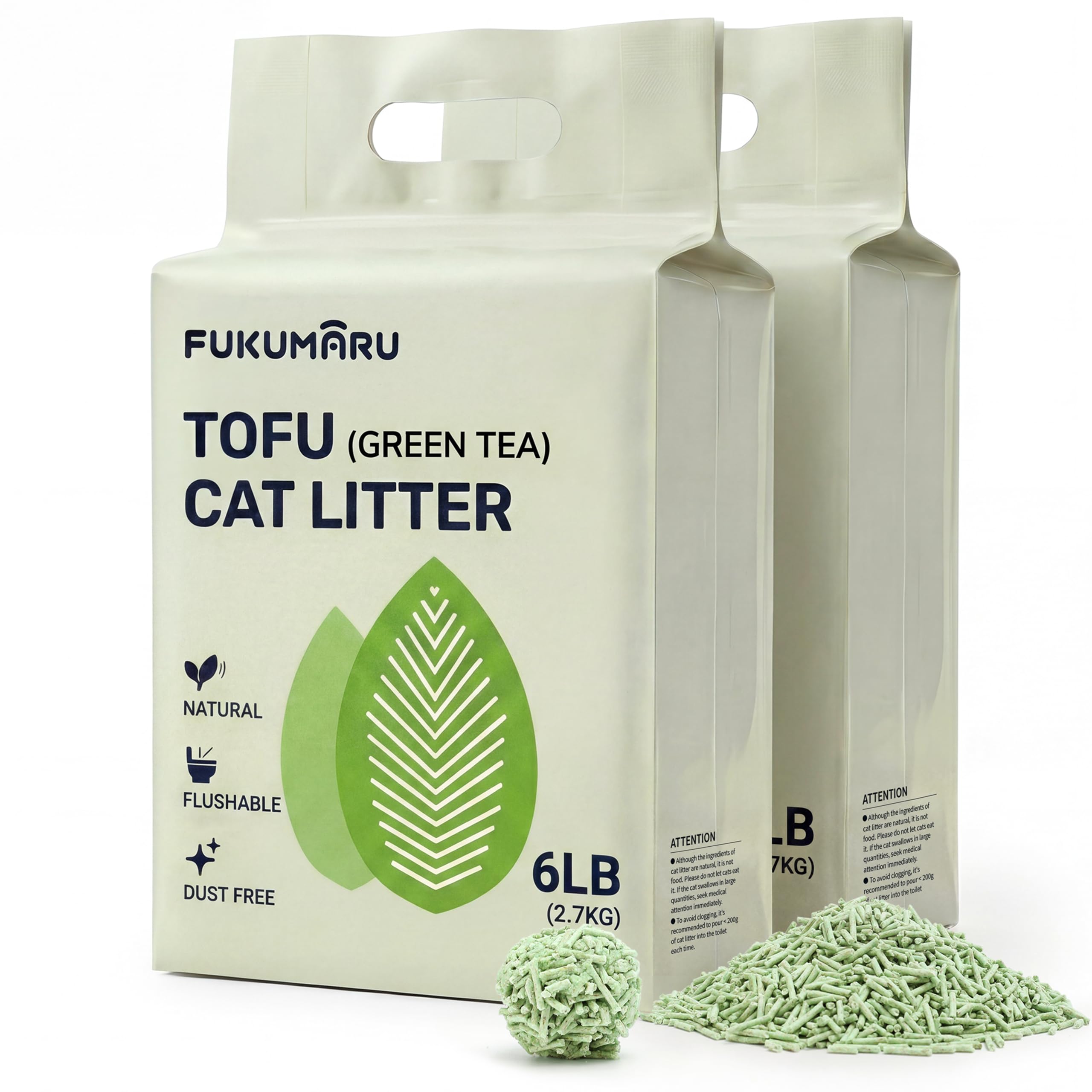 FUKUMARU front packaging 12 lb bag showing product and benefits
