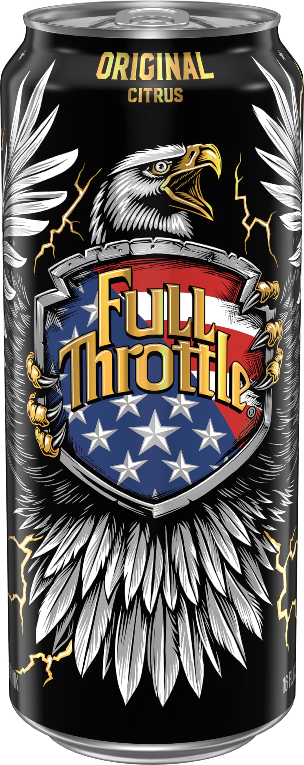 Full Throttle detalles de burbujas y textura que sugieren sabor cítrico intenso