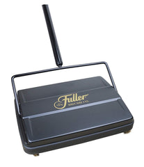 Fuller Brush front view showing compact body and 9-inch cleaning path for quick cleanups