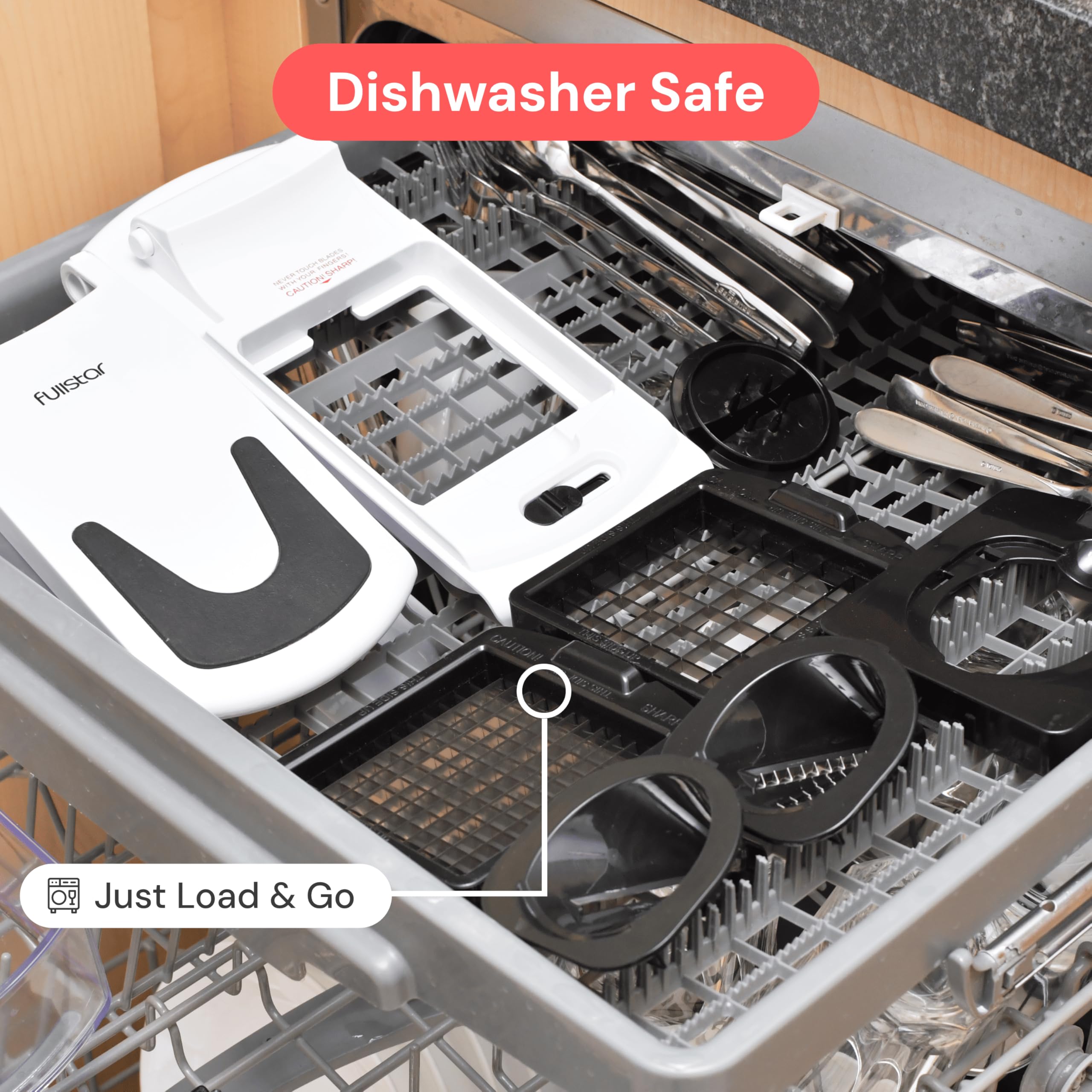 Fullstar depósito lleno hasta 5 tazas, capacidad práctica