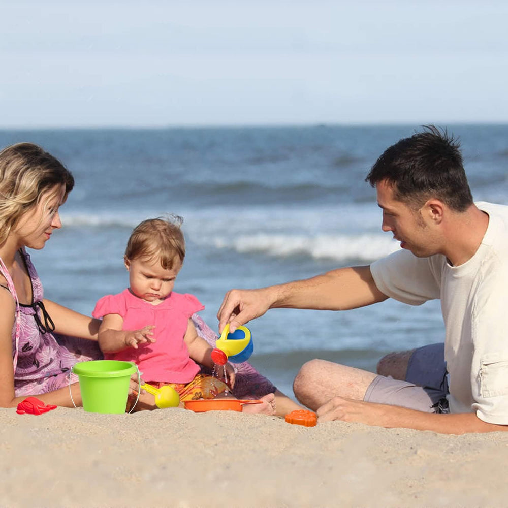 FUN LITTLE TOYS lifestyle beach scene with kit in use for active outdoor fun