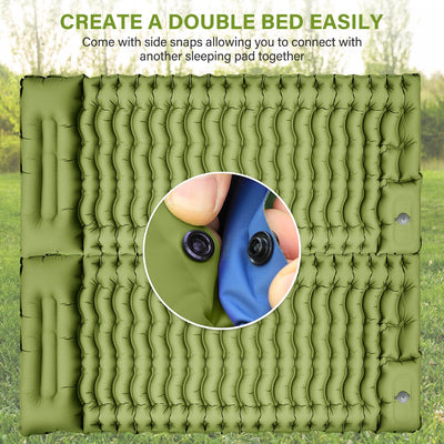 FUN PAC deflated and rolled compact for easy backpacking and lightweight carry