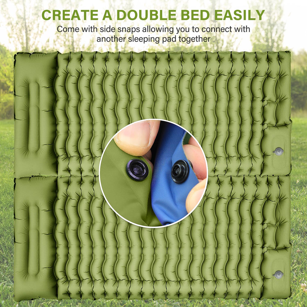 FUN PAC deflated and rolled compact for easy backpacking and lightweight carry