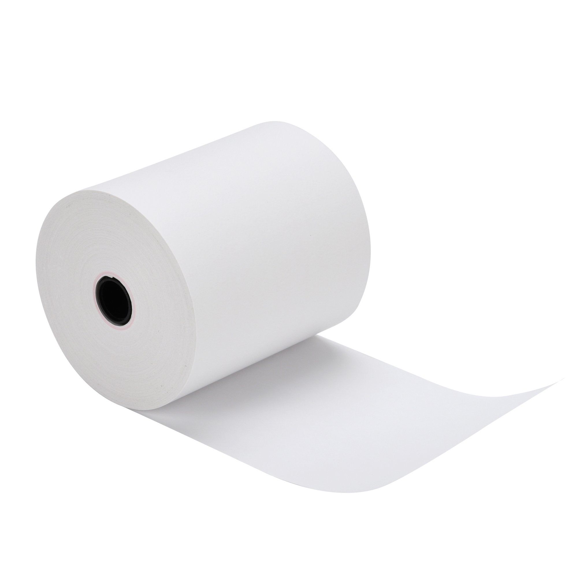 FungLam primer plano textura del papel térmico, impresión nítida