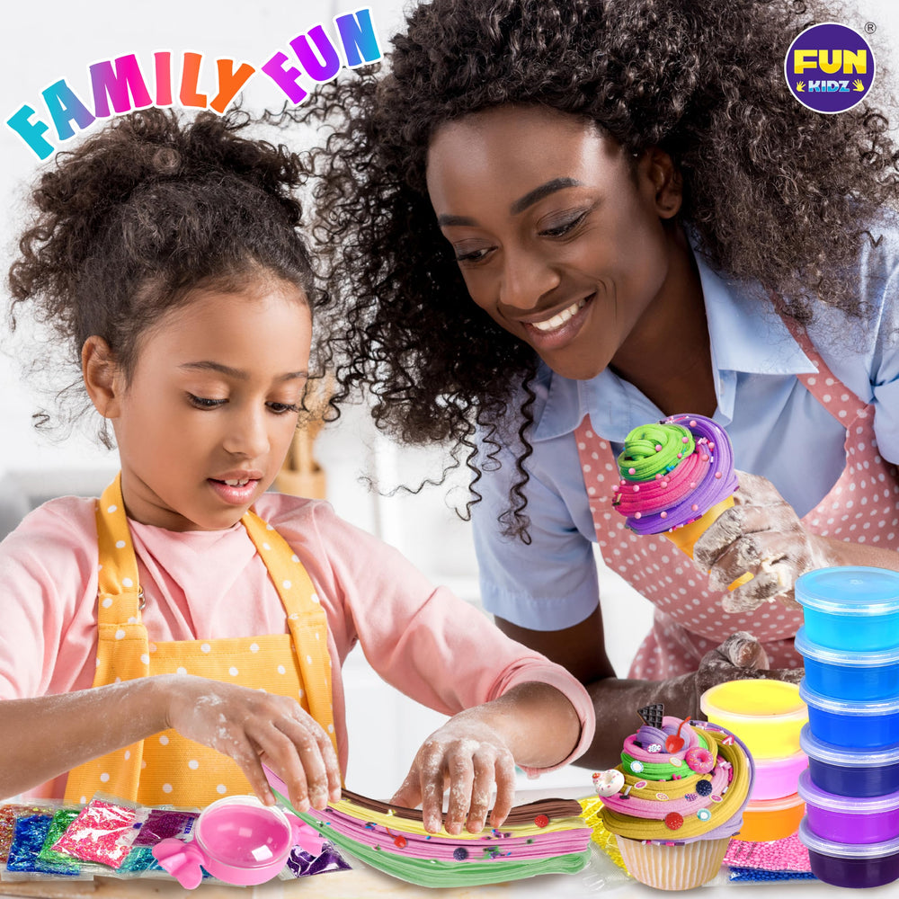 FUN KIDZ party favors displayed from box to show ready-to-share convenience