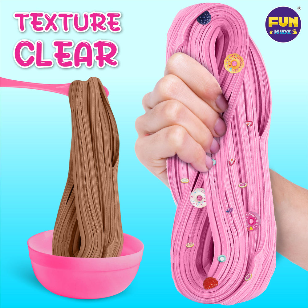 FUN KIDZ frascos de fragancias vainilla, naranja y chocolate para slimes aromáticos
