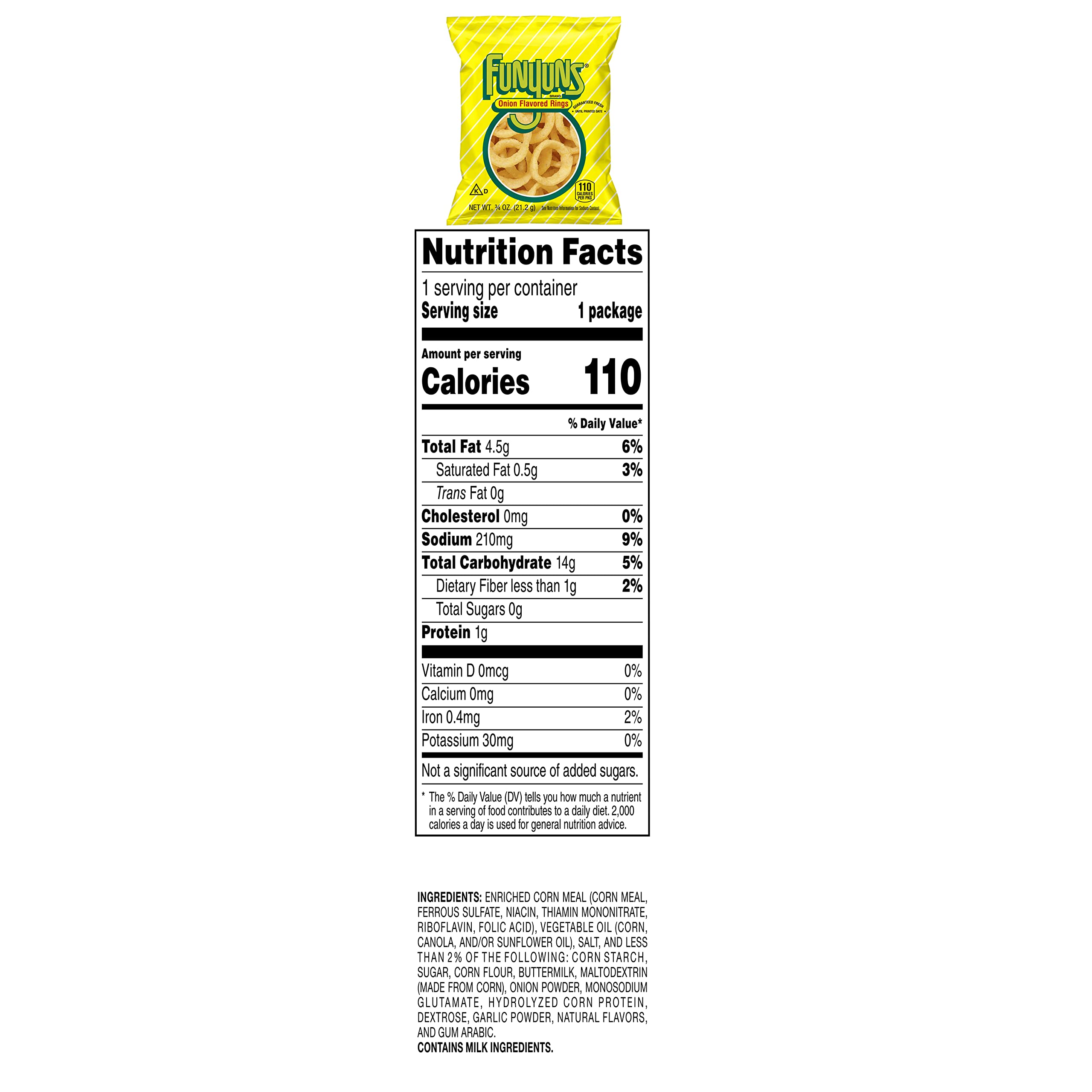 Funyuns boxes and single bags on party table showing brand and easy serving