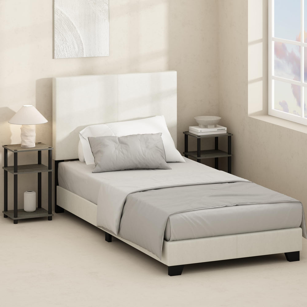 Furinno primer plano de la textura French Oak que añade calidez decorativa