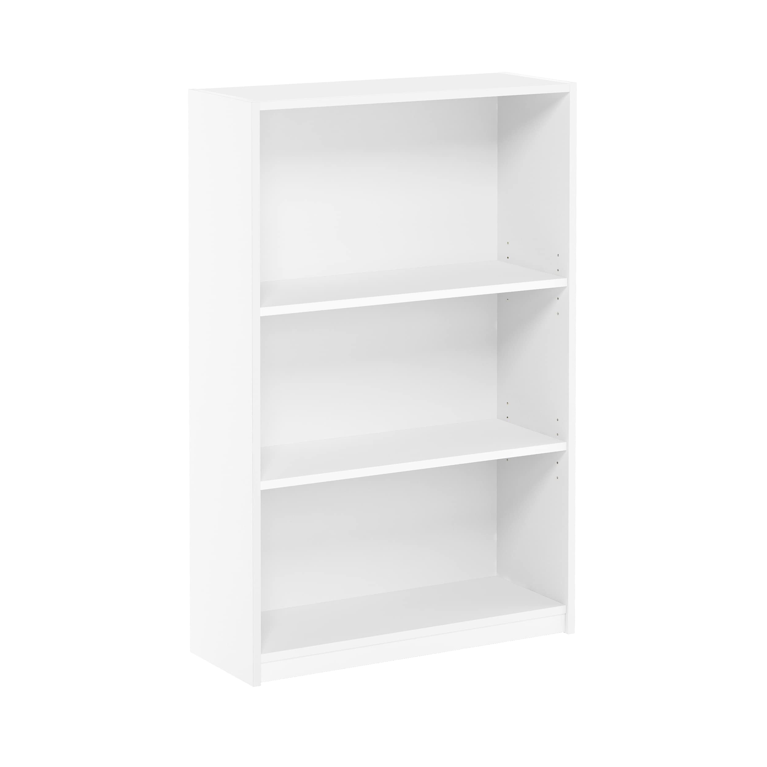 Furinno Jaya en dormitorio mostrando uso práctico junto a mesita y ropa