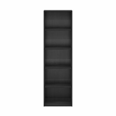 Furinno LUDER comparación de tamaño junto a una silla para referencia de espacio